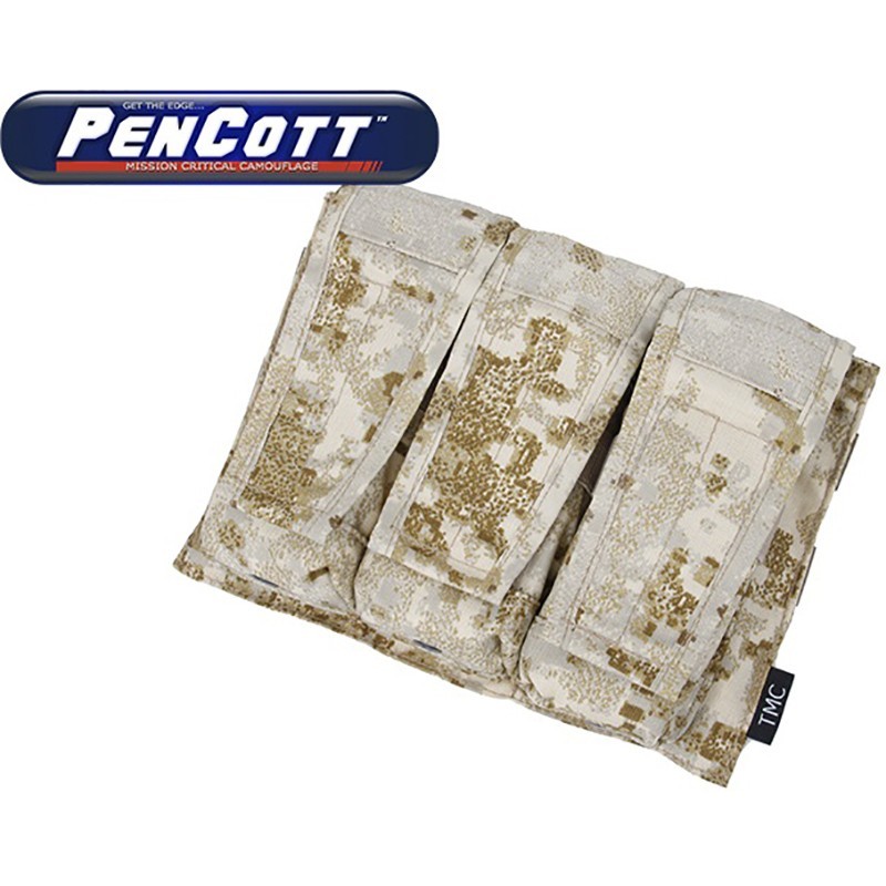 TMC Assault Vest System Triple Mag Pouch