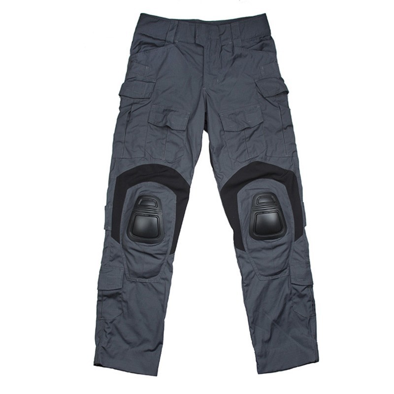 gray combat pants