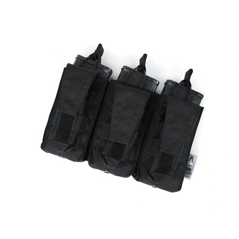 The Black Ships Triple Rilfe and Pistol Mag Pouch