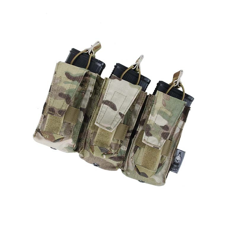 The Black Ships Triple Rilfe and Pistol Mag Pouch