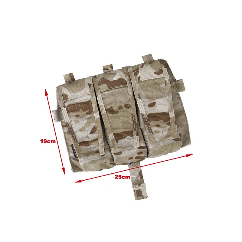 TMC Detachable Triple M4 Pouch Panel