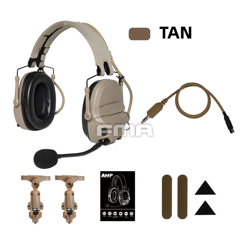 FMA FCS Advanced Modular Tactical Communication Headset