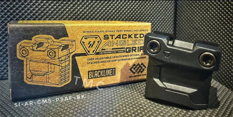 Strike Industries Stacked Angled Grip w/ Cable Management System for  Picatinny Rails (Color: Black), Accessories & Parts, External Parts,  Vertical Grips and Hand Stops -  Airsoft Superstore